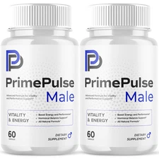 (2 Pack) Prime Pulse for Men Advanced Formula Vitamin Supplement 120 Capsules