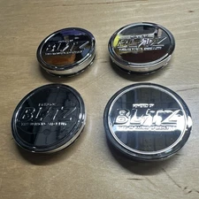 blitz 03 wheel caps Made By Aluminum 60-61 O-Ring In Chrome Set Of 4 Pcs