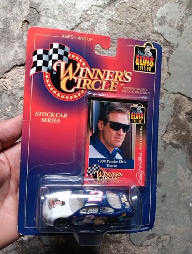 1998 WINNERS CIRCLE 1:64 DieCast & Card RUSTY WALLACE #2 "Elvis Edition" - Picture 1 of 2