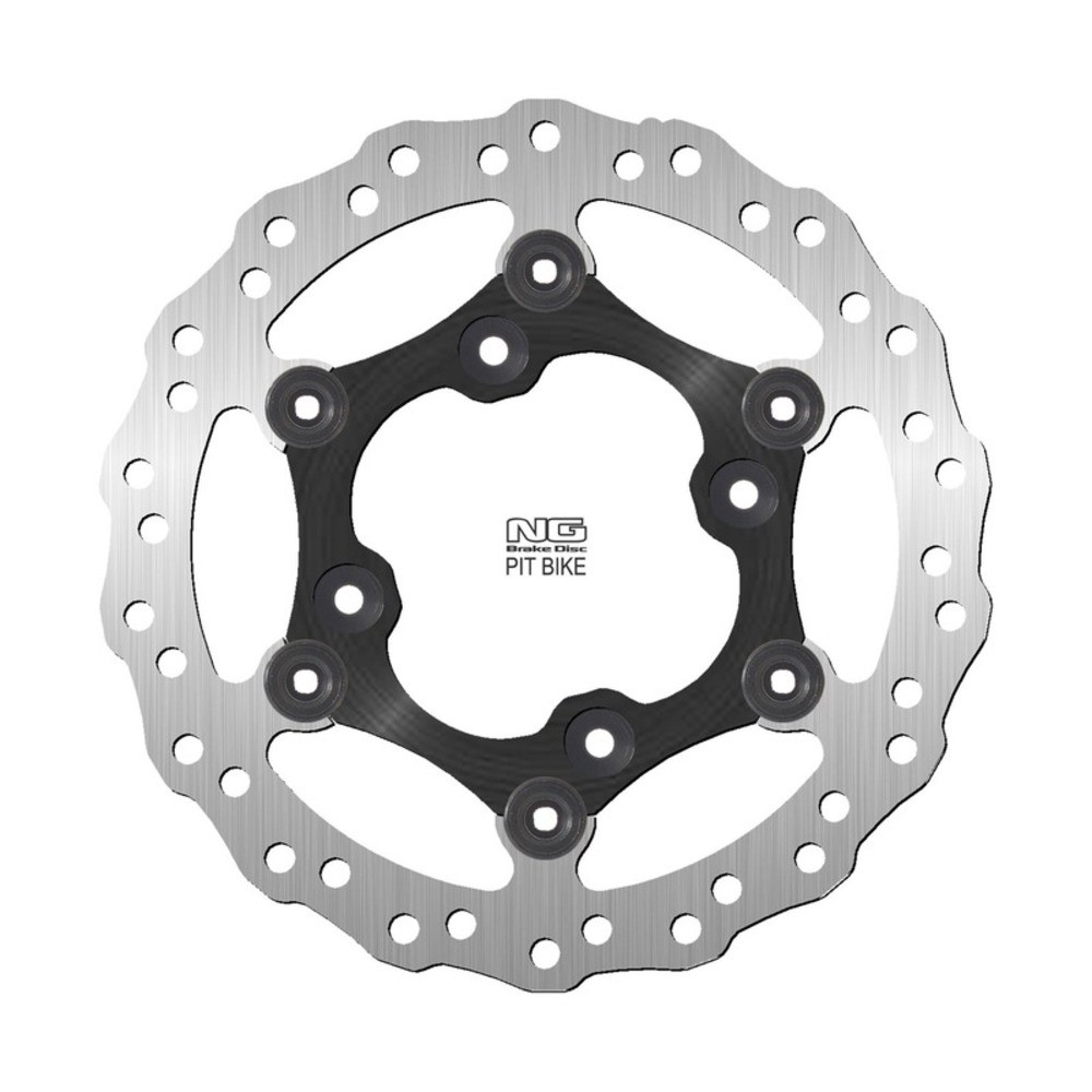 Free Shipping NG BRAKES Wavy Floating Brake Disc - Pit Bike For Motorcycle