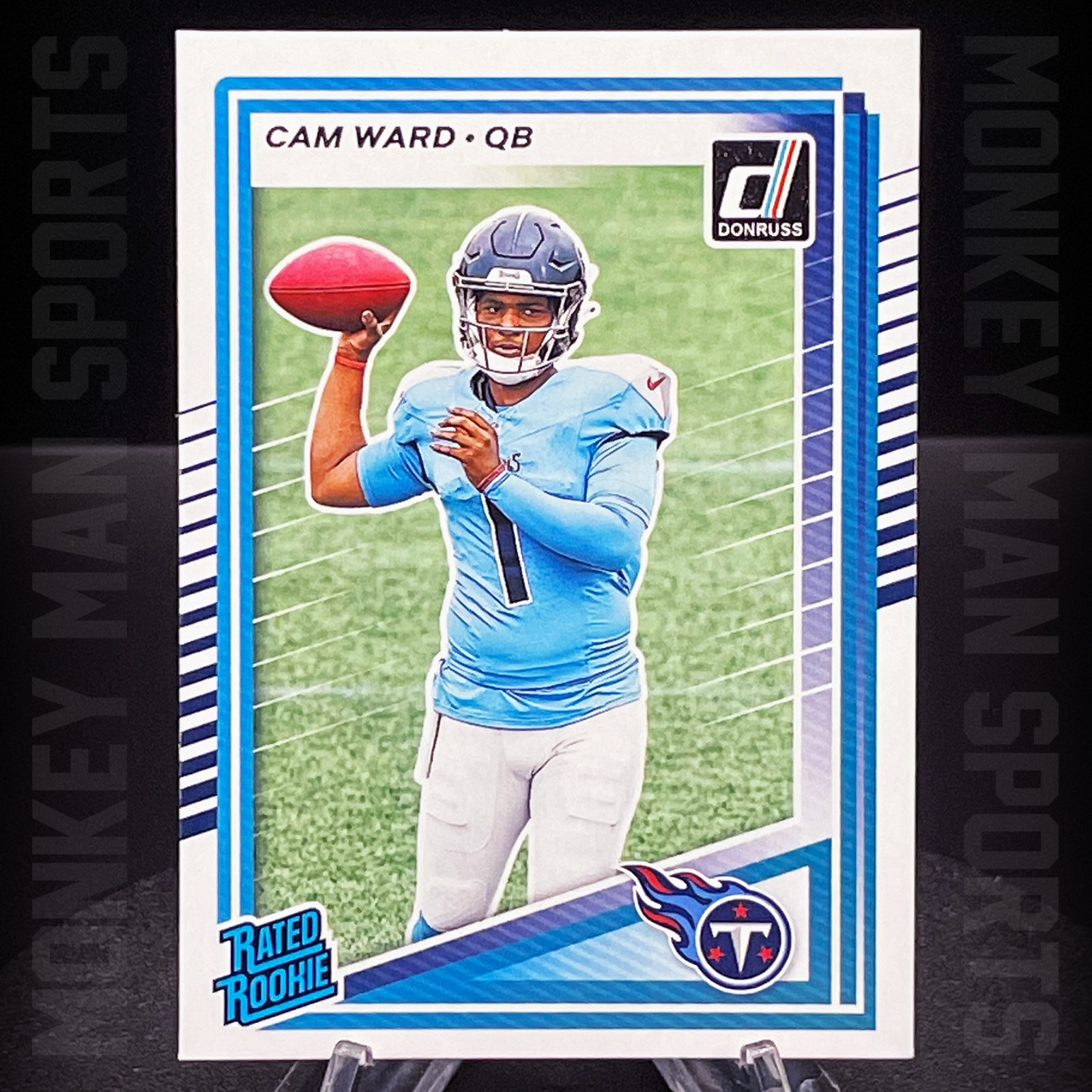 2025 Donruss Football - Cam Ward Rated Rookie RC - #350 MINT