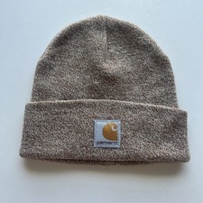 Carhartt Knit Cuffed Child/Youth Beanie Hat Speckled Brown