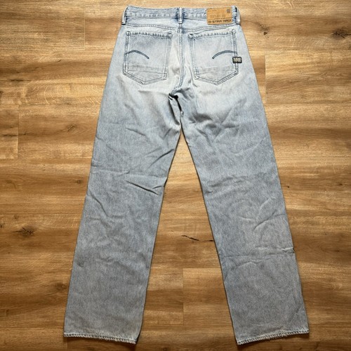 G Star RAW Jeans Women 26x32 (Fits 29x34) Blue Judee Loose Baggy Distressed Pant - Picture 3 of 12