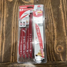 Diablo 7pc Bi-Metal Reciprocating Saw Blade Set w/Case -Metal & Wood