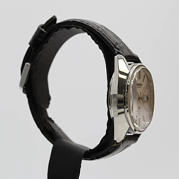 Seiko Grand Seiko 6156 8 Watch Silver Dial Mens Vintage Authentic image 2