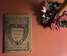 Maynard’s English Classic Series Christmas Carol Dickens 1910