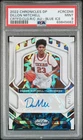 Dillon Mitchell - PSA 9 AUTO #/22 - 2022 Chronicles Certified College Roll Call