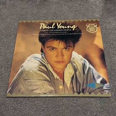 Paul Young - Love Of The Common People (ext. Club Mix) 12'' Maxi Vinyl  