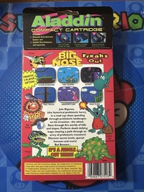 Big Nose Freaks Out (Nintendo NES) NEW in Open Box