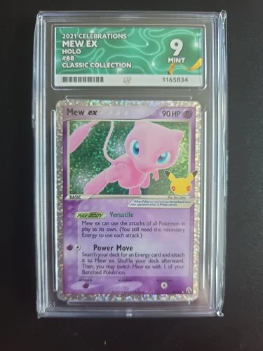 Pokemon Mew EX TCG 2021 Celebrations Classic Collection Card 88/92 ACE 9 Mint.