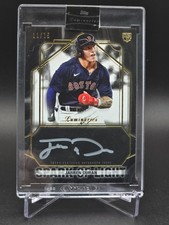 2022 Topps Luminaries - Spark of Light Autographs Jarren Duran #SLA-JD /15 (AU,