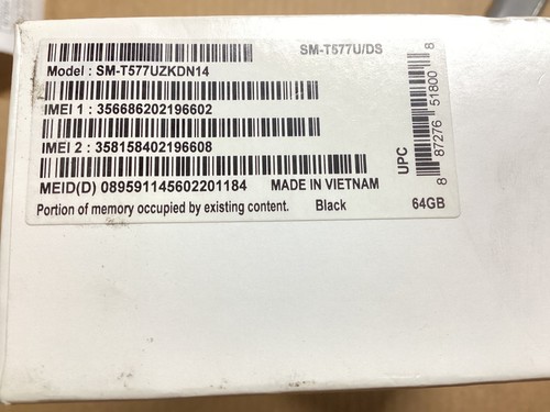 Samsung Galaxy Tab Active3 Enterprise Edition 8" 64GB Wi-Fi - SM-T577UZKDN14 - Picture 3 of 3