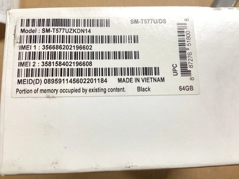 Samsung Galaxy Tab Active3 Enterprise Edition 8" 64GB Wi-Fi - SM-T577UZKDN14 - Image 3 of 3