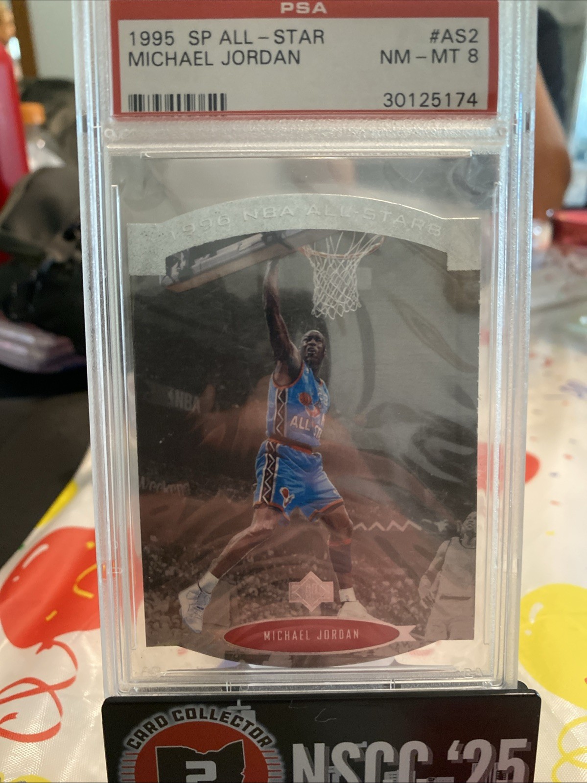 1995-96 SP - Nba All-Stars Die-Cut Michael Jordan #AS2