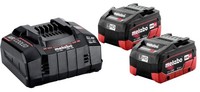 Metabo Akku Basis Set Lihd 2X18V 5,5Ah LadegeräT ASC 145 Im Karton