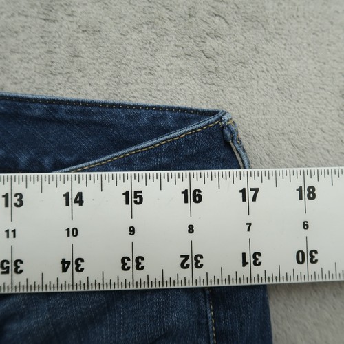 Torrid Jeans Women's Size 14R Blue High-Rise Skinny Denim 28" Inseam Distressed - Picture 3 of 16