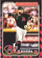 2024 Topps #669 Emmanuel Rivera Team Color Border Variation