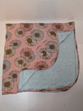 Posh Peanut Bamboo Baby Patoo Blanket Floral Reversible Daisy Soft