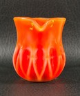 Boyd's Crystal Art Glass MINI PITCHER #4 TOMATO CREME 10-31-78 NOS — photo 3