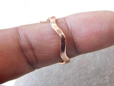 Copper Ring - Unique Design ring - Wave copper ring - Boho Chic Style - Perfect
