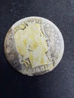 1901   Barber Quarter    Extra Fine - 90% Silver  #2343