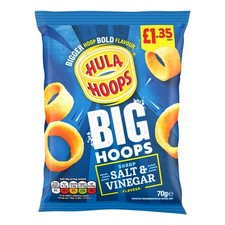 Hula Hoops Big SALT VINEGAR 20 x 70g PMP