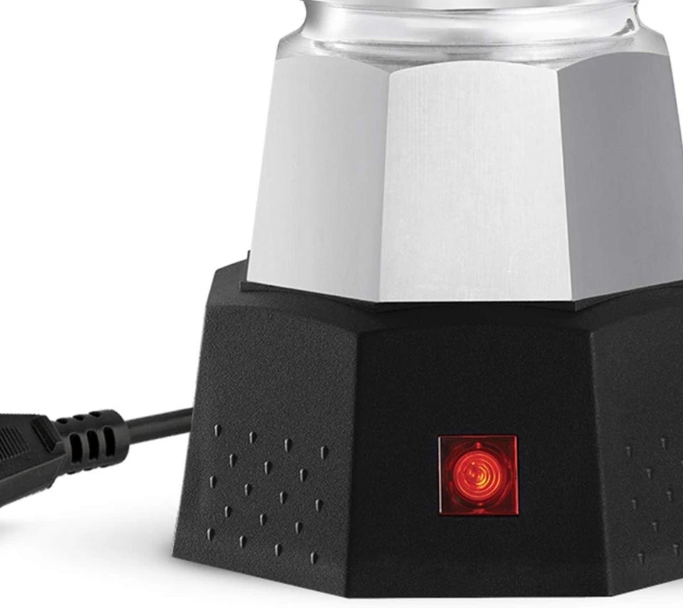 Bialetti Caffettiera moka elettrika 2 tazze elettrica caffè caffe espresso Rotex - Immagine 2 di 4