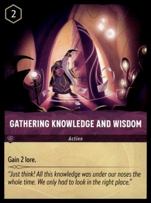 Shimmering Skies #62/204 Gathering Knowledge and Wisdom