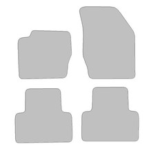 Fußmatten passend für Volvo XC90 I Typ 275 (Baujahr 2002 - 2014), Hit anthrazit