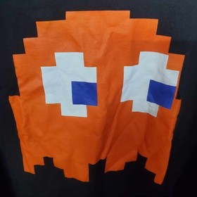 Pac Man Red Ghost T-Shirt Black Size 3XL Atari 2600 5200 Nintendo NES Arcade