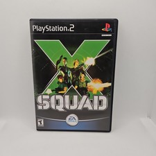 X Squad - Sony Playstation 2 PS2 - EA Games - Acceptable Condition