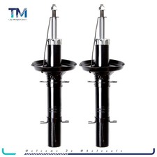 2 Shocks Struts Front For 1999-2010 Volkswagen Jetta 2001-2006 Seat Toledo Leon
