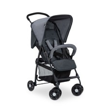 hauck Sport T13 Lightweight Compact Foldable Stroller, Charcoal Stone Open Box 