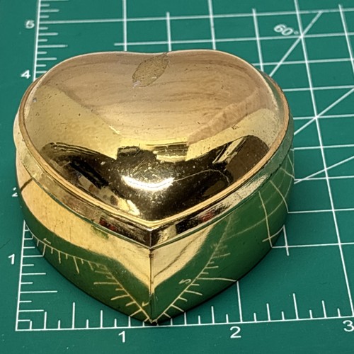 VTG Taj Imports San Francisco Sankyo Music Trinket Box Heart Somewhere My Love - Picture 11 of 15