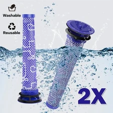 2PACK Filter For Dyson V6 V7 V8 Animal Absolute Handheld Vacuum Cleaner Filters