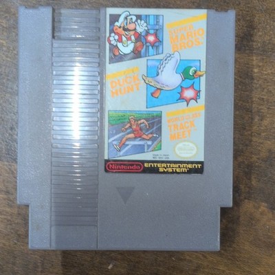 Nintendo Compilation Super Mario Bros Duck Hunt Track Meet NES NTSC-U/C