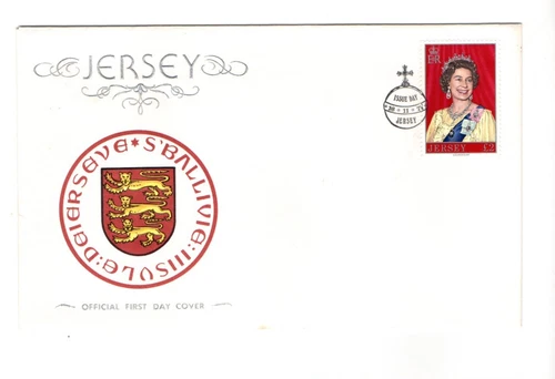 1978 JERSEY - £5 DEFINITIVE ISSUE FDC FROM COLLECTION K39