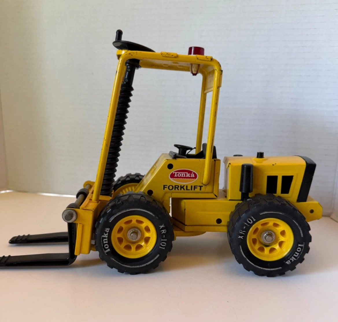 Tonka フォークリフト ミニカー Tonka Forklift Indiana Vintage Manufacture Diecast Construction