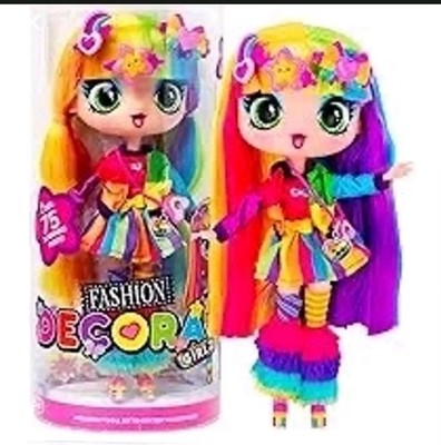 John Adams Decora Girlz | Sticker 'n' Style 11'' Sammlerstück Modepuppe - NEU