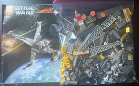 LEGO STAR WARS B-Wing Fighter #6208 from 2006 (100% Complete with Box & Manual)