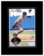 ROBIN VENTURA 2003 TOPPS CHROME BLACK REFRACTOR  016/199  RARE MINT N.Y YANKEES