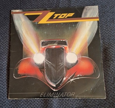 ZZ Top  Eliminator  Vinyl LP Warner Brothers 1983 Near Mint Vinyl.
