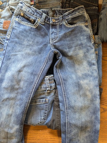 Girl 8-10 Jeans Levis Justice Hollister Old Navy Mudd Jordache Gap SO Lot of 12 - Picture 7 of 24
