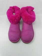 UGG Mini Bailey Bow II Women  s Size 9 Suede Sheepskin Boots 1016501