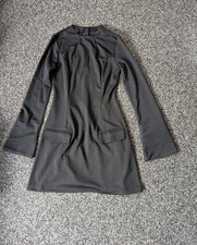 Tiktok Dress Size Large Black Mini Formal Tailored Dupe Viral Party