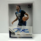 2019-20 Panini Clearly Donruss Rated Rookie Auto Naz Reid #CA-NAZ Timberwolves