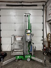 2017 Genie Awp36s 36 Electric Personnel Scissor Vertical Mast Man Lift