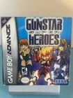 Nintendo Game Boy Advance GBA Gunstar Super Heroes CIB