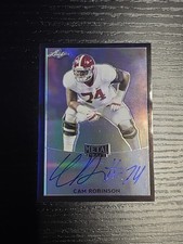 2017 Leaf Metal Draft Cam Robinson Black 15/15 *ON CARD* RC Auto