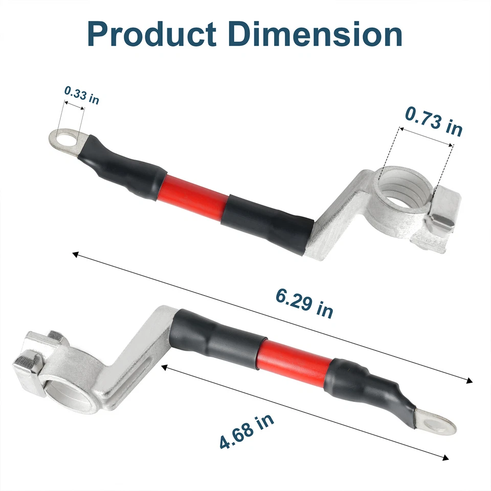Cable de batería positivo para Chevrolet Silverado 1500 2500 3500 HD Suburban Tahoe  Foto 4 de 4